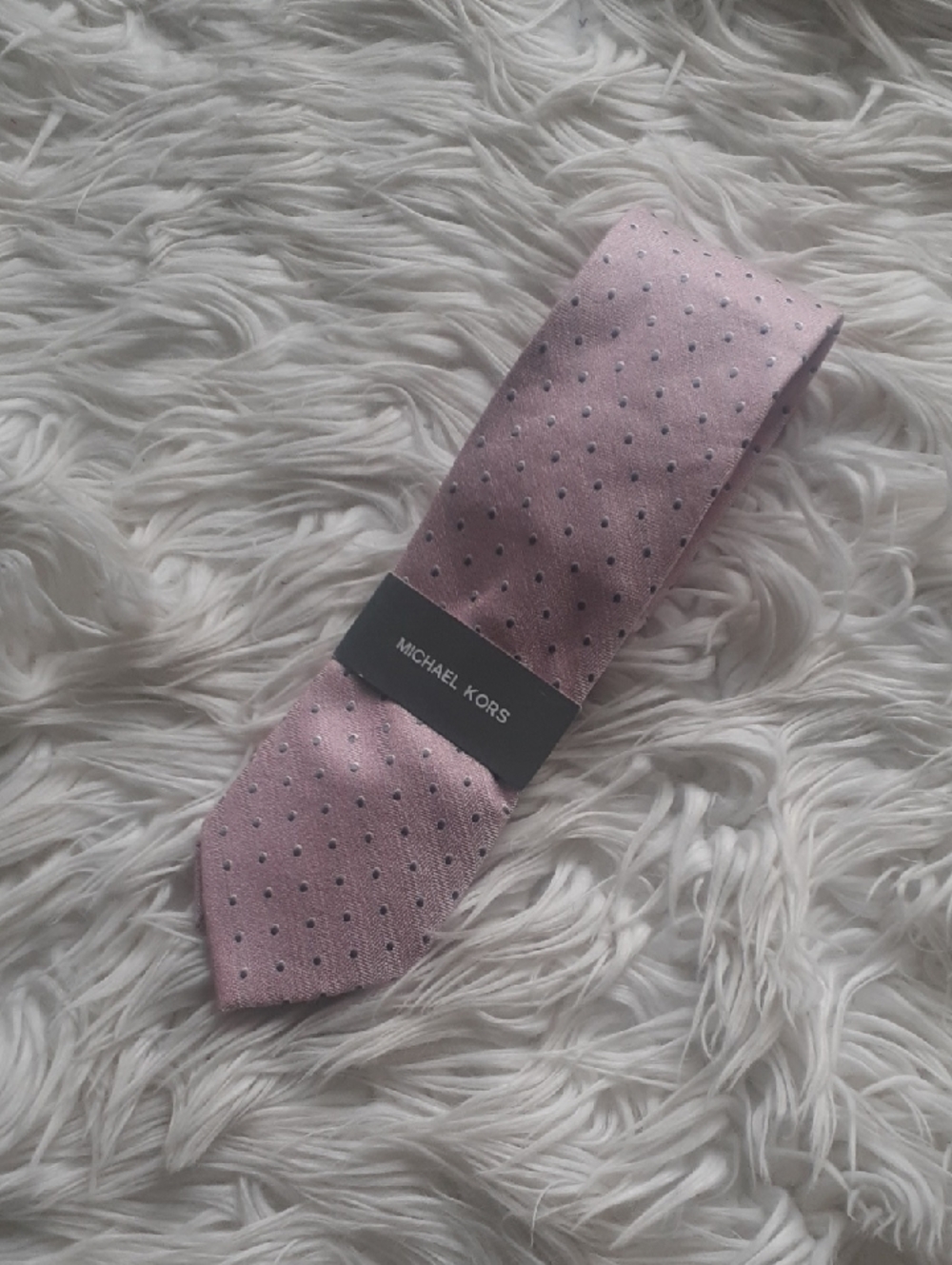 Michael Kors Pink Dotted Tie NWT